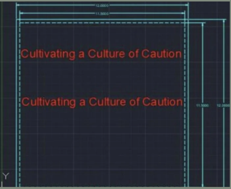 Cultivating a Culture of Caution Display